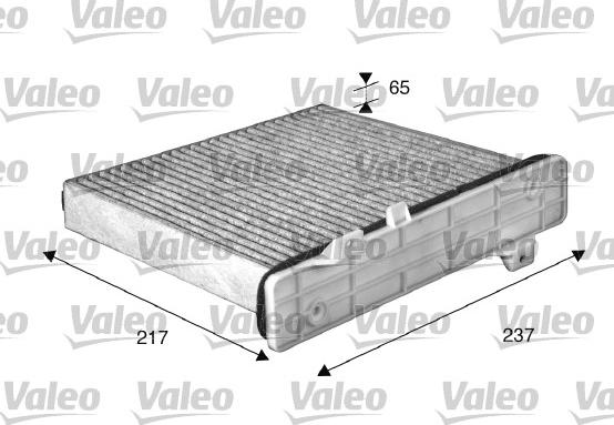 Valeo 715509 - Filtre, air de l'habitacle cwaw.fr