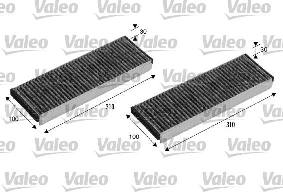 Valeo 715501 - Filtre, air de l'habitacle cwaw.fr