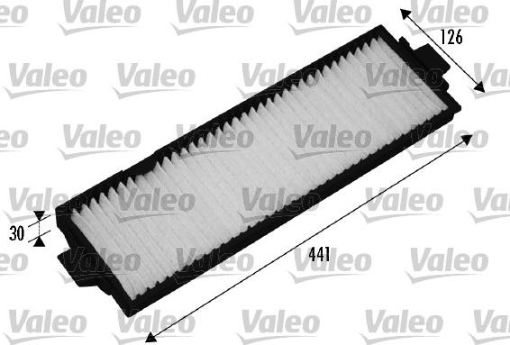 Valeo 715514 - Filtre, air de l'habitacle cwaw.fr