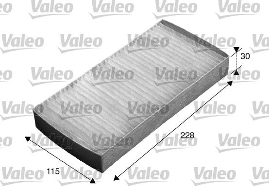 Valeo 715534 - Filtre, air de l'habitacle cwaw.fr