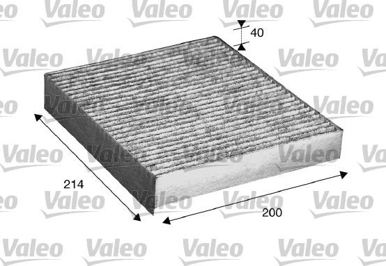 Valeo 715533 - Filtre, air de l'habitacle cwaw.fr