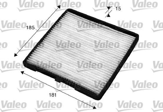 Valeo 715524 - Filtre, air de l'habitacle cwaw.fr