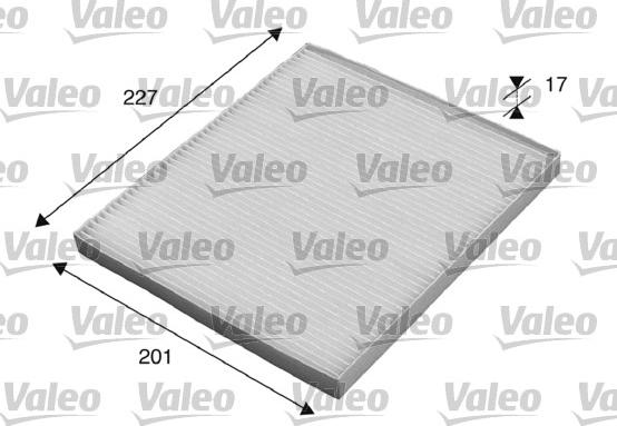 Valeo 715521 - Filtre, air de l'habitacle cwaw.fr