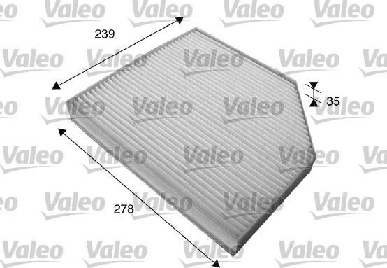 Valeo 715579 - Filtre, air de l'habitacle cwaw.fr