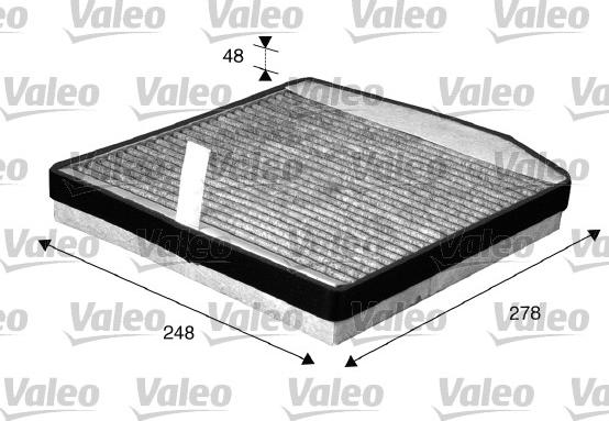 Valeo 715571 - Filtre, air de l'habitacle cwaw.fr