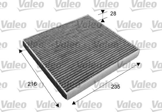 Valeo 715641 - Filtre, air de l'habitacle cwaw.fr