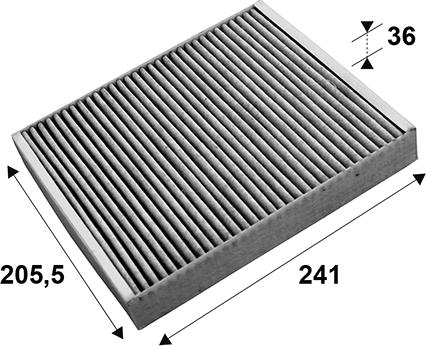 Valeo 715659 - Filtre, air de l'habitacle cwaw.fr