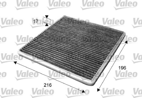 Valeo 715650 - Filtre, air de l'habitacle cwaw.fr