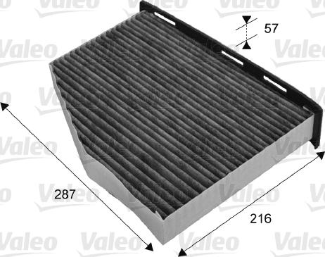 Valeo 715665 - Filtre, air de l'habitacle cwaw.fr