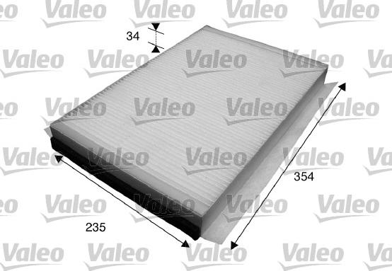 Valeo 715601 - Filtre, air de l'habitacle cwaw.fr