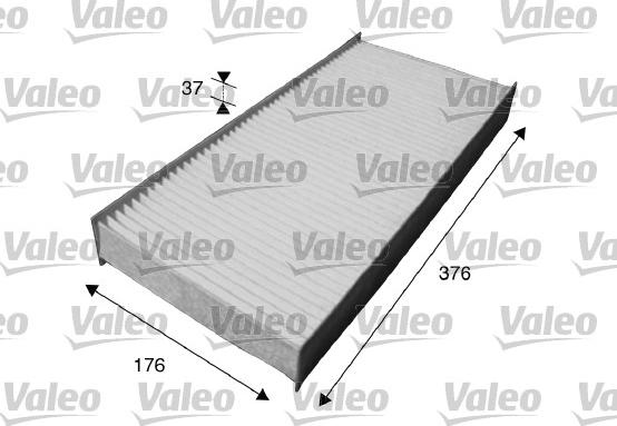 Valeo 715614 - Filtre, air de l'habitacle cwaw.fr