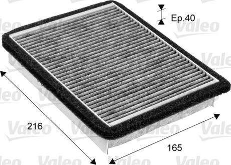 Valeo 715682 - Filtre, air de l'habitacle cwaw.fr