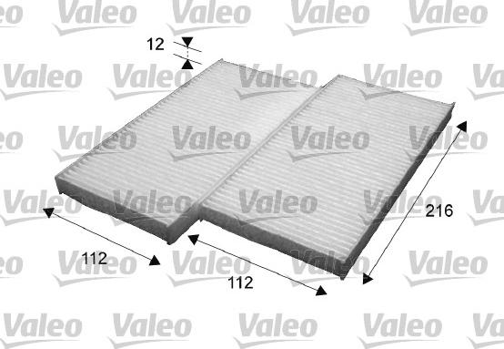 Valeo 715639 - Filtre, air de l'habitacle cwaw.fr