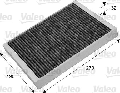 Valeo 715635 - Filtre, air de l'habitacle cwaw.fr