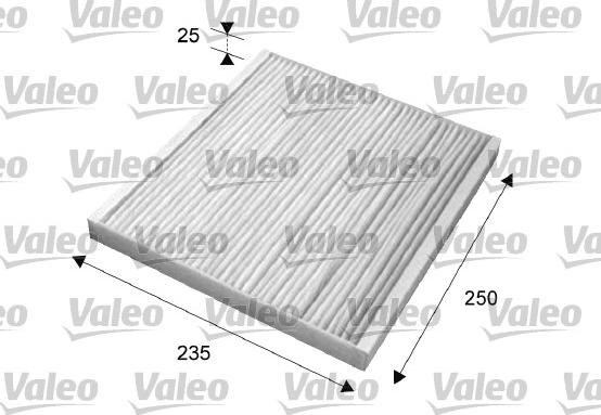 Valeo 715636 - Filtre, air de l'habitacle cwaw.fr