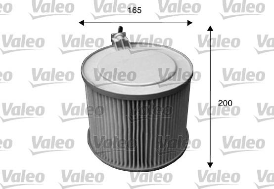 Valeo 715633 - Filtre, air de l'habitacle cwaw.fr