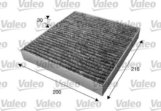 Valeo 715623 - Filtre, air de l'habitacle cwaw.fr