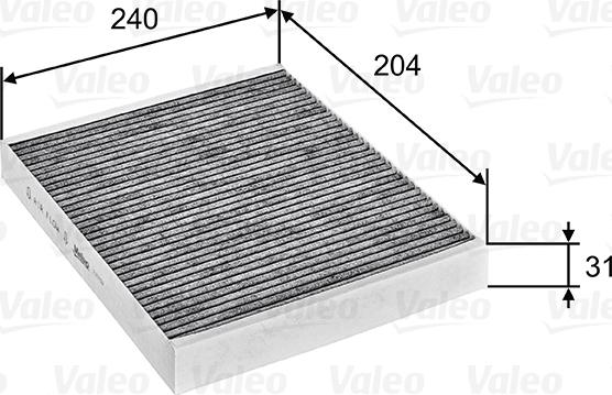 Valeo 715752 - Filtre, air de l'habitacle cwaw.fr