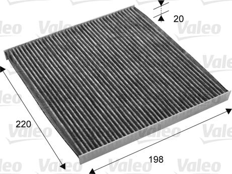 Valeo 715701 - Filtre, air de l'habitacle cwaw.fr