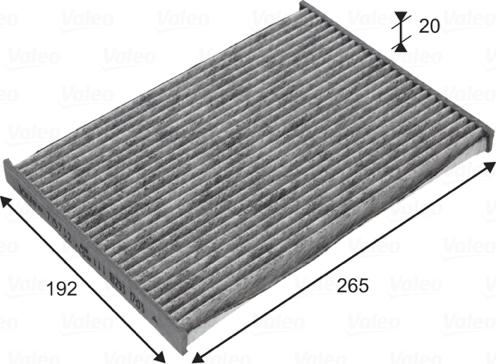 Valeo 715732 - Filtre, air de l'habitacle cwaw.fr