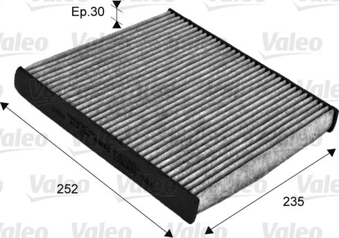 Valeo 715720 - Filtre, air de l'habitacle cwaw.fr