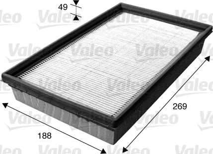 Valeo 716045 - Filtre, air de l'habitacle cwaw.fr