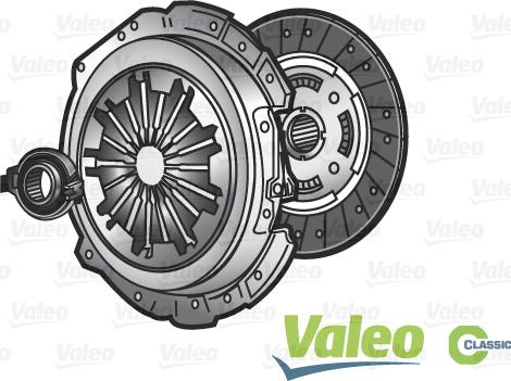 Valeo 786010 - Kit d'embrayage cwaw.fr