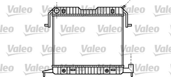 Valeo 734660 - Radiateur, refroidissement du moteur cwaw.fr