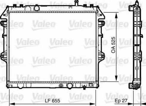 KOYORAD PL012039 - Radiateur, refroidissement du moteur cwaw.fr