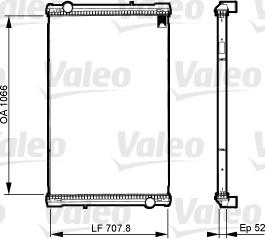 Valeo 733515 - Faisceau de radiateur, refroidissement du moteur cwaw.fr