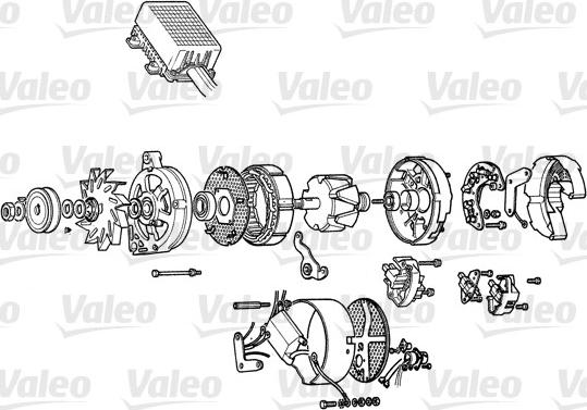 Valeo A14R46 - Alternateur cwaw.fr