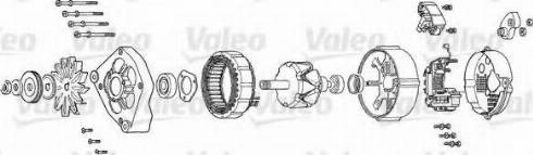 Valeo A14V17 - Alternateur cwaw.fr