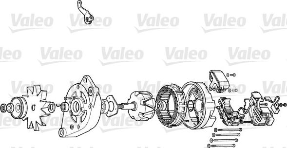 Valeo A13E43 - Alternateur cwaw.fr