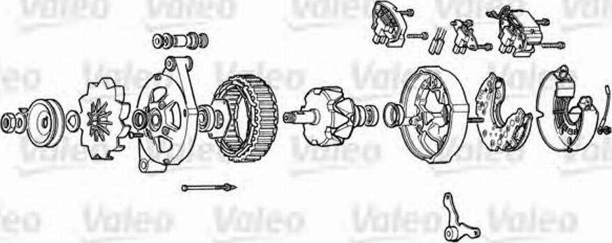 Valeo A 13 N 144 - Alternateur cwaw.fr