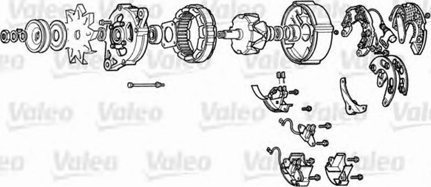 Valeo A13R256 - Alternateur cwaw.fr