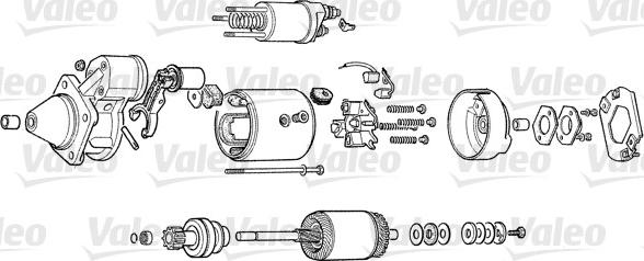 Valeo D9E94 - Démarreur cwaw.fr