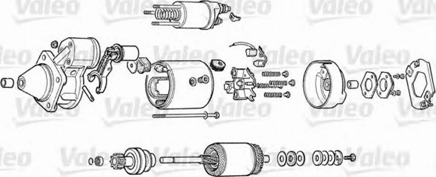 Valeo D9E49 - Démarreur cwaw.fr