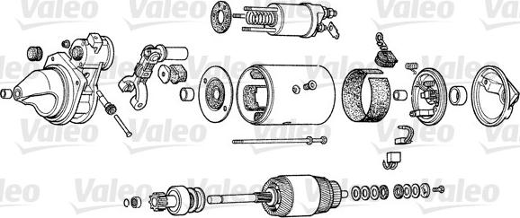 Valeo D9E41 - Démarreur cwaw.fr