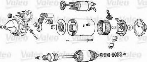 Valeo D9E7 - Démarreur cwaw.fr