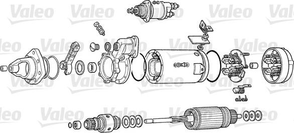 Valeo D13E95 - Démarreur cwaw.fr