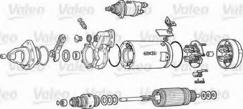 Valeo D13E110TE - Démarreur cwaw.fr