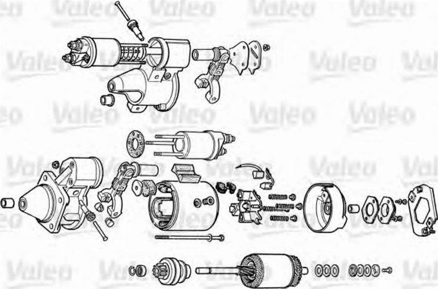 Valeo D8E155 - Démarreur cwaw.fr