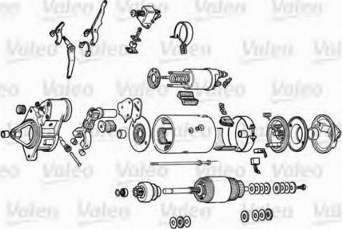 Valeo D8E104 - Démarreur cwaw.fr