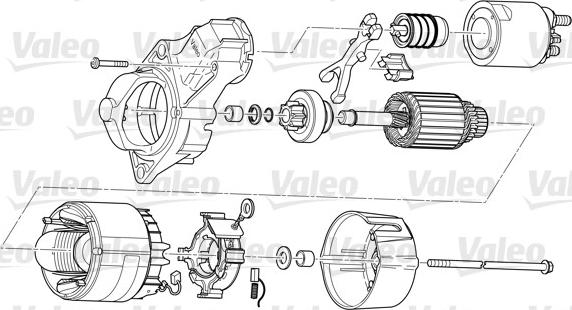 Valeo D7E40 - Démarreur cwaw.fr