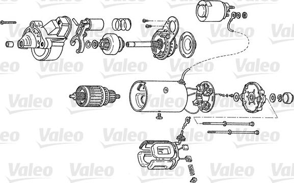 Valeo D7R34 - Démarreur cwaw.fr