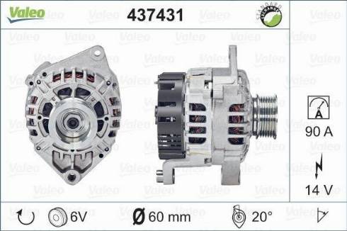 Valeo SG9B054 - Alternateur cwaw.fr