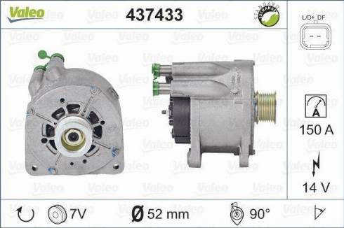 Valeo SG15L035 - Alternateur cwaw.fr