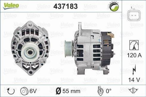 Valeo SG10B035 - Alternateur cwaw.fr