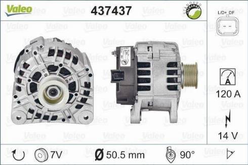 Valeo SG12B109 - Alternateur cwaw.fr