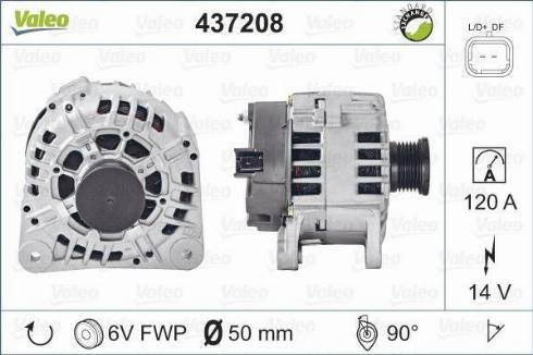 Valeo SG12B123 - Alternateur cwaw.fr